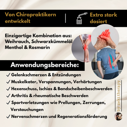 Vitalsitis Gold - Die intensive Weihrauchcreme für Muskeln und Gelenke