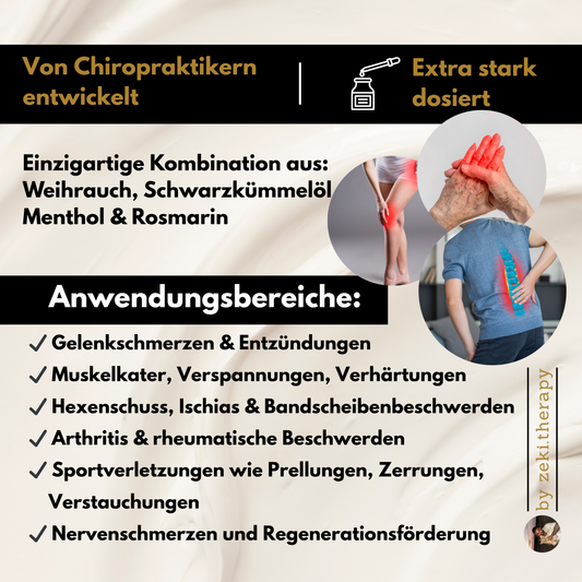 Vitalsitis Gold - Die intensive Weihrauchcreme für Muskeln und Gelenke